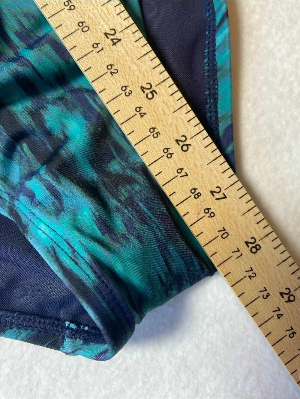 TYR Women’s‎ Teal Black One-Piece Competition Swimsuit XSmall  Medium Athlete